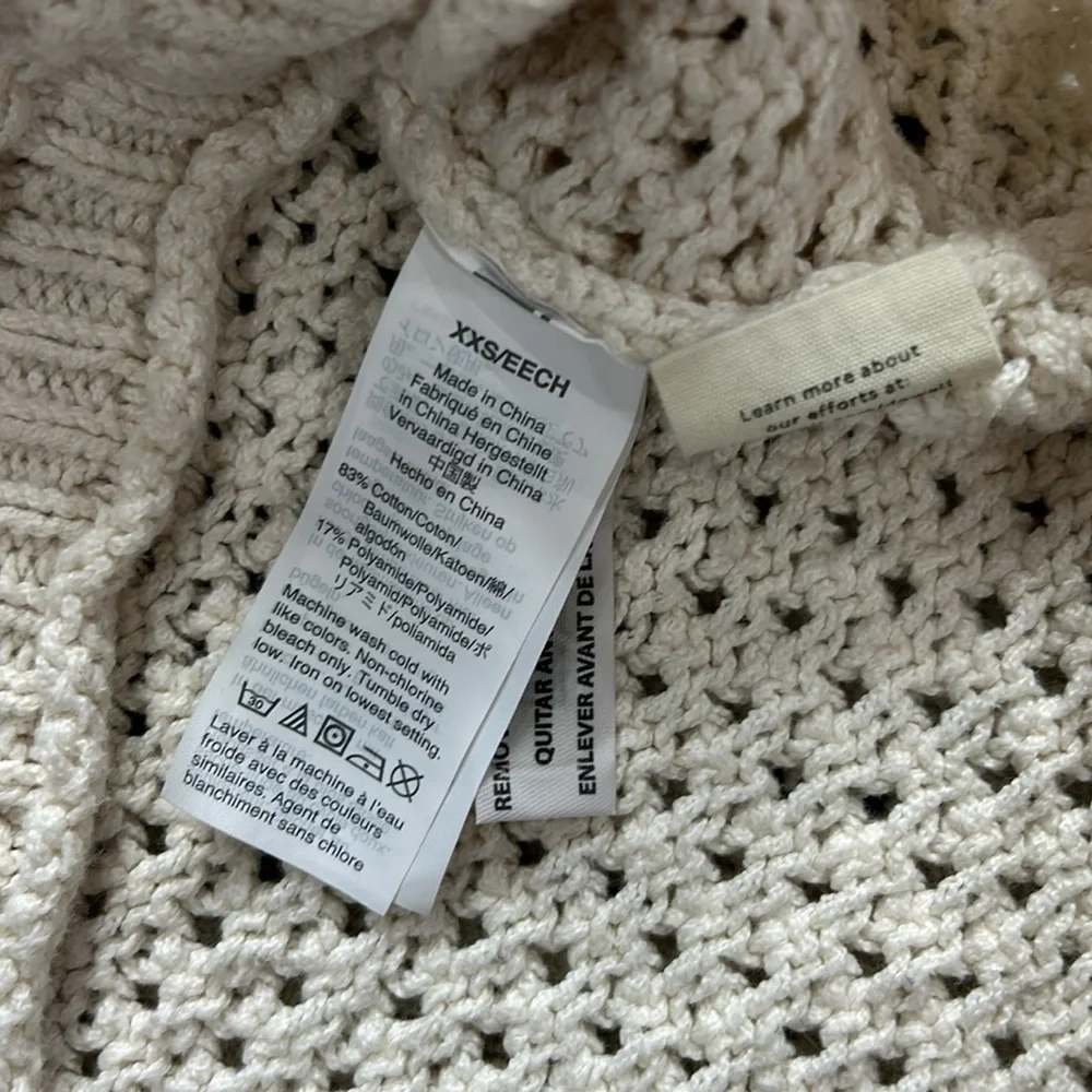Madewell open knit sweater
